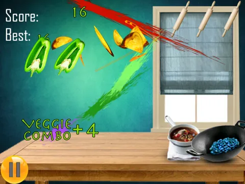 Veggie Fighter Free iPad  スクリーンショット