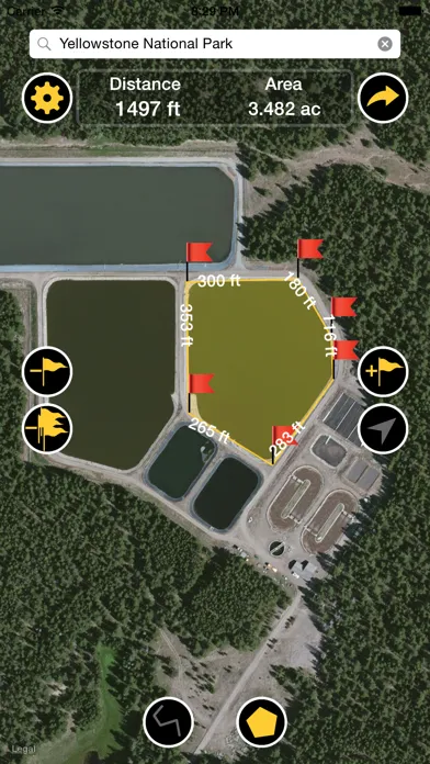 Captures d'écran de Planimeter PRO