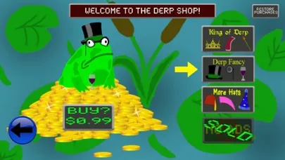 Derp Frog スクリーンショット