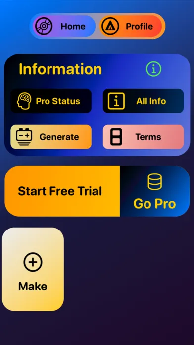 Capturas de pantalla de Gen.Ai