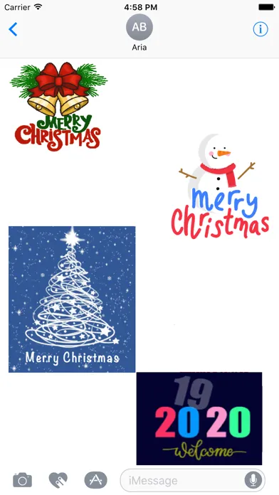 Merry Christmas Animated Gif Screenshots