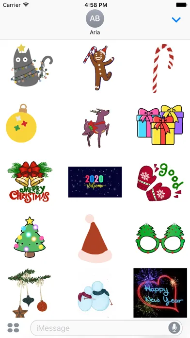 Merry Christmas Animated Gif Screenshots