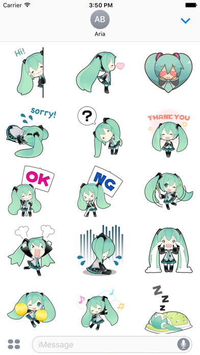Screenshot di Miku And Team HD Sticker