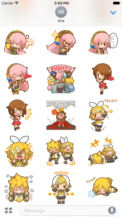 Screenshot di Miku And Team HD Sticker