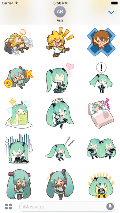 Screenshot di Miku And Team HD Sticker