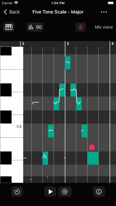 Crescendo Voice スクリーンショット