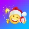 Christmas emoji & Santa Claus