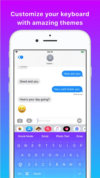 Ảnh chụp màn hình của Drunk Mode Keyboard