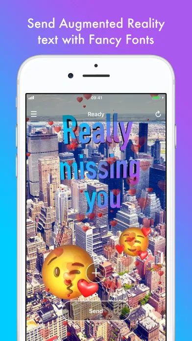 Messages Augmented Reality Ekran Görüntüleri