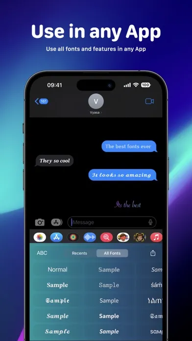 صور Fonts Keyboard AI