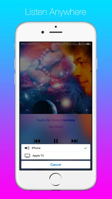 Radio Sai Global Harmony سکرین شاٹس