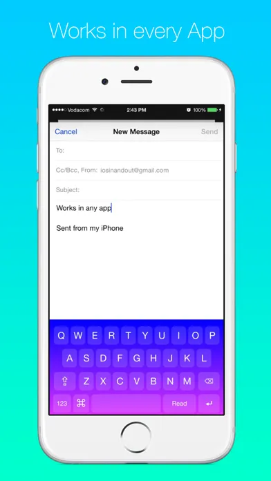 صور Read To Me Keyboard Free - Create cool color themes, use text to speech tts with voice speak rate and gif emoji
