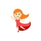 Redhead Emoji Stickers for iMessage