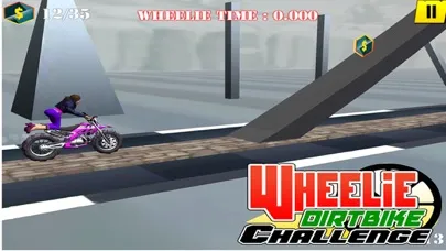 Capturas de tela do Wheelie Stunt Bike Challenge