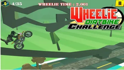 Capturas de tela do Wheelie Stunt Bike Challenge