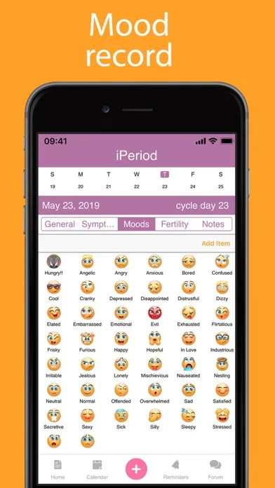 تصاویر iPeriod Period Tracker +
