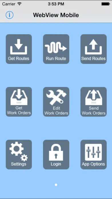 Ảnh chụp màn hình của WebView Data Collector
