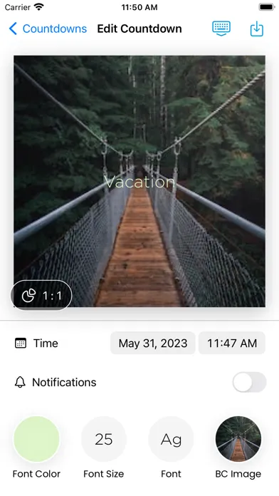 Скриншоты Countdown - Widget Reminder