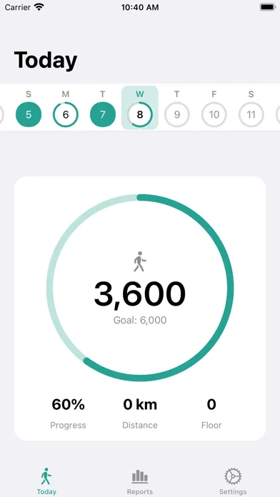 تصاویر StepsBot - Steps Counter App