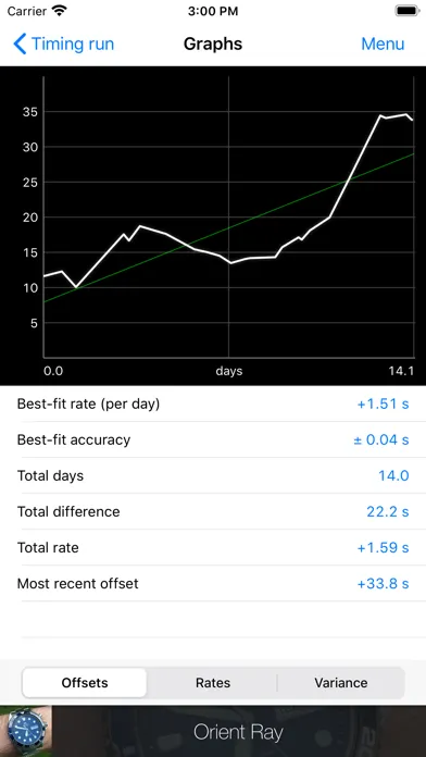 Captures d'écran de Watch Tracker