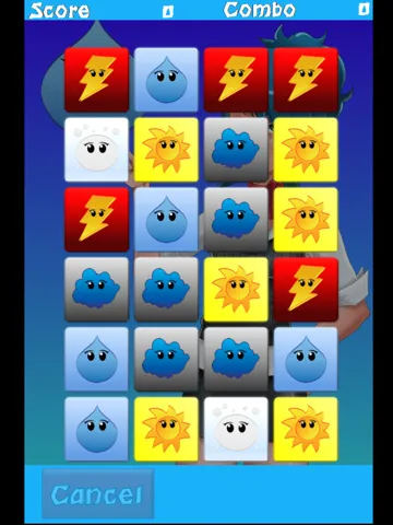 ภาพหน้าจอของ Weather Heads iPad 