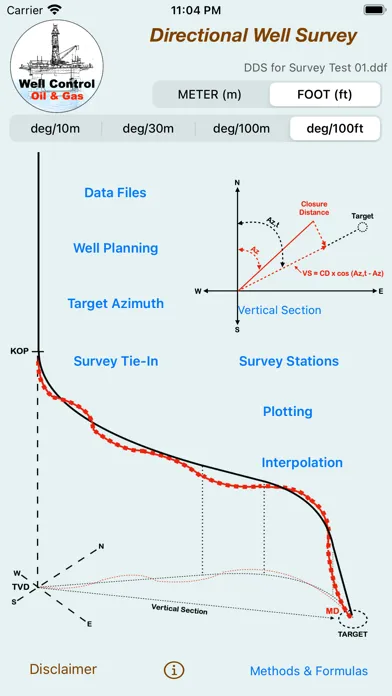 Directional Well Survey स्क्रीनशॉट