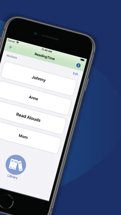 Zrzuty ekranu Reading Time - Family Tracker