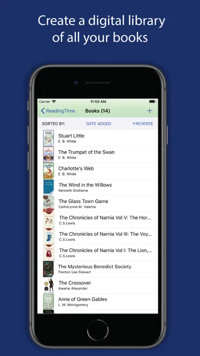 Zrzuty ekranu Reading Time - Family Tracker