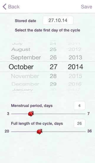 Woman Calendar - iCycle應用截圖