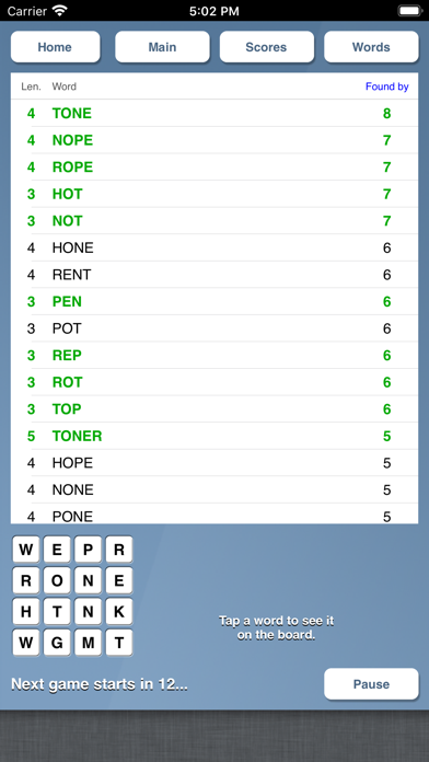 Word Social Lite سکرین شاٹس