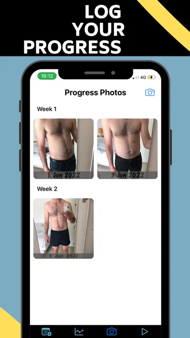 ภาพหน้าจอของ Gym Diary