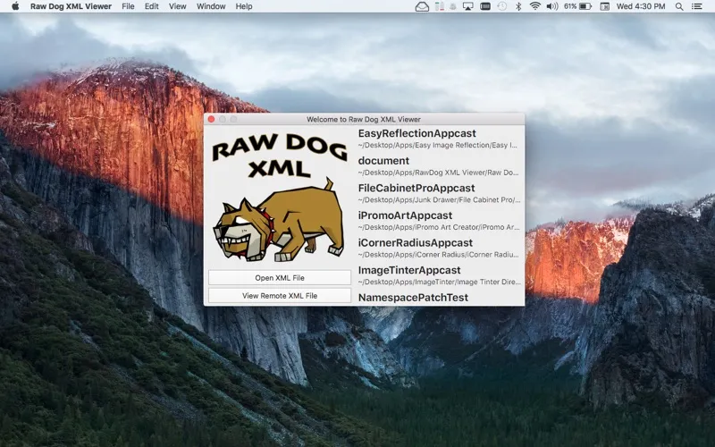 Raw Dog XML Viewer应用截图