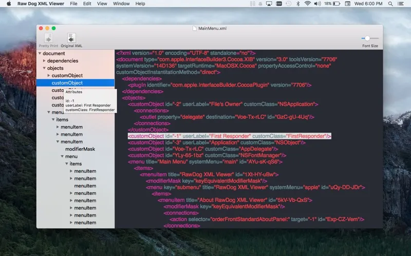 Raw Dog XML Viewer应用截图