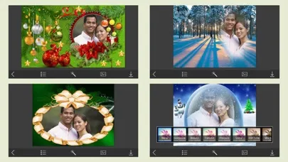 Capturas de pantalla de New Year Photo Frames - Foto Montage