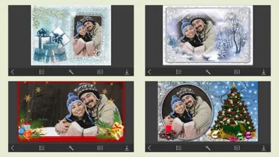Capturas de pantalla de New Year Photo Frames - Foto Montage