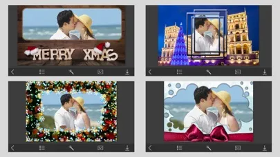 Capturas de pantalla de New Year Photo Frames - Foto Montage