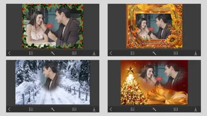 Capturas de pantalla de Xmas Tree Hd Frames - Free InstaFrame Editor