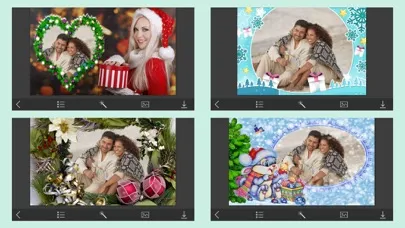 Capturas de pantalla de Xmas Tree Hd Frames - Free InstaFrame Editor