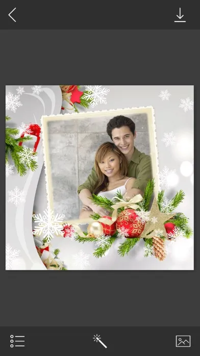Winter Picture Frame - PicShop Screenshots