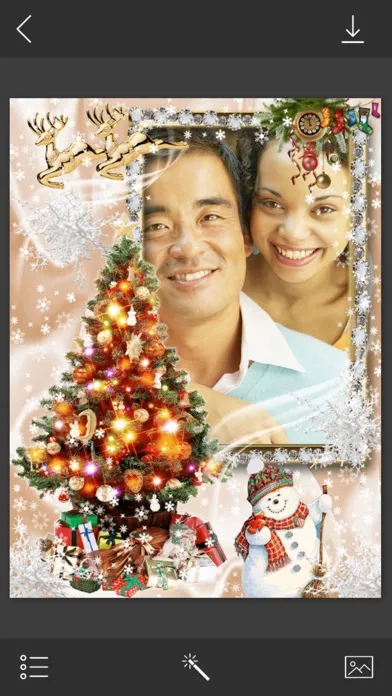 Winter Picture Frame - PicShop Screenshots