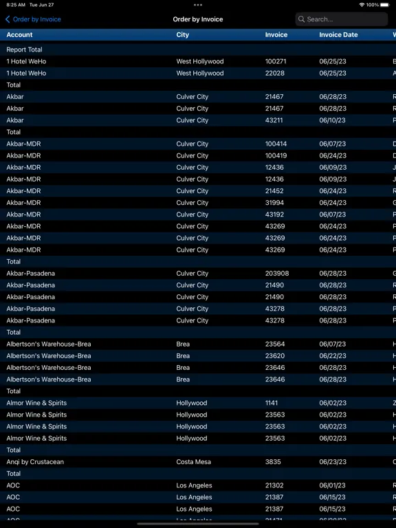 iMagnum for Wine Brokers iPad  سکرین شاٹس