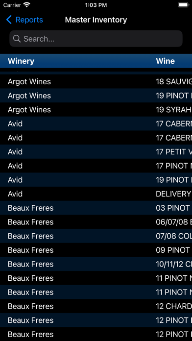 iMagnum for Wine Brokers سکرین شاٹس