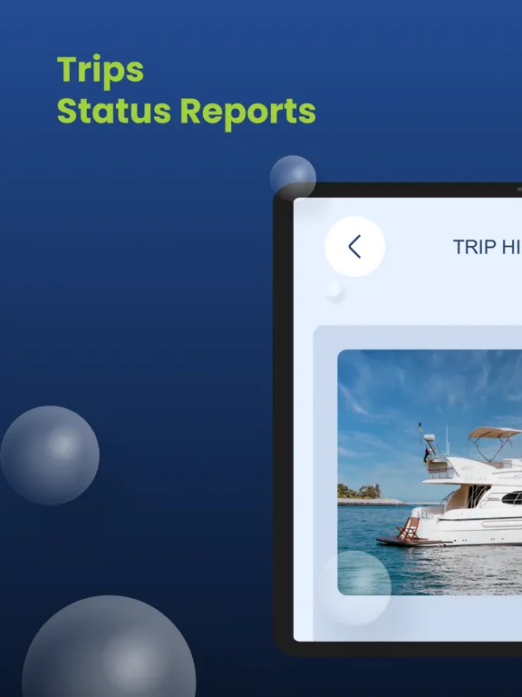 تصاویر XO BILLS Yacht Management iPad 