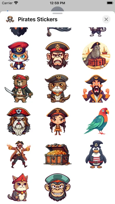 Pirates Sticker Pack Ekran Görüntüleri