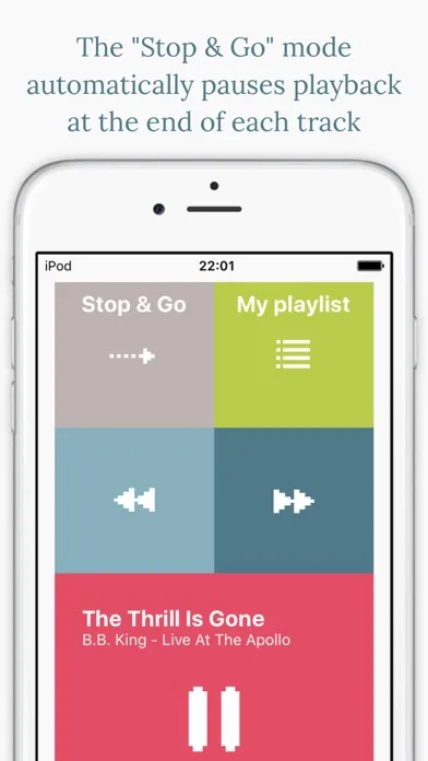Capturas de pantalla de Stop&Go+ Music Player