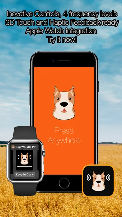 Captures d'écran de Dog Whistler PRO: Pet Training