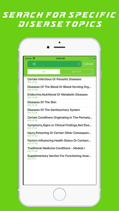 Capturas de pantalla de ICD 11 Coding Tool for Doctors