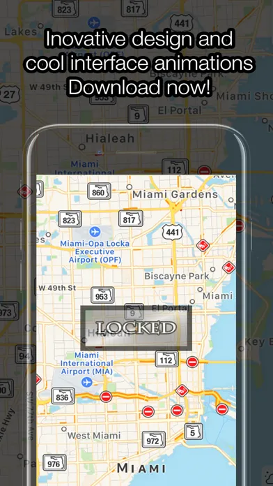Maps+ Hide Photos inside Maps Using Fingerprint Screenshots