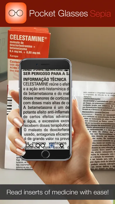 تصاویر Pocket Glasses Sepia: Old Book