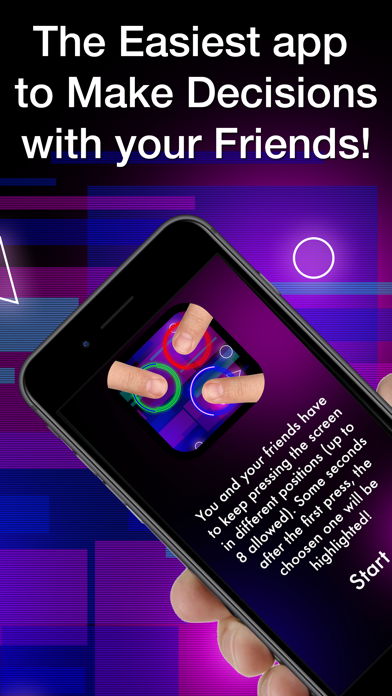 TouchGO Tap Decision Generator Screenshots